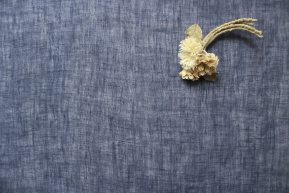 Photo LINNET Linen Double Gause WW rosemary